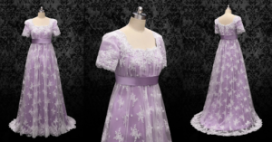Regency era wedding dresses